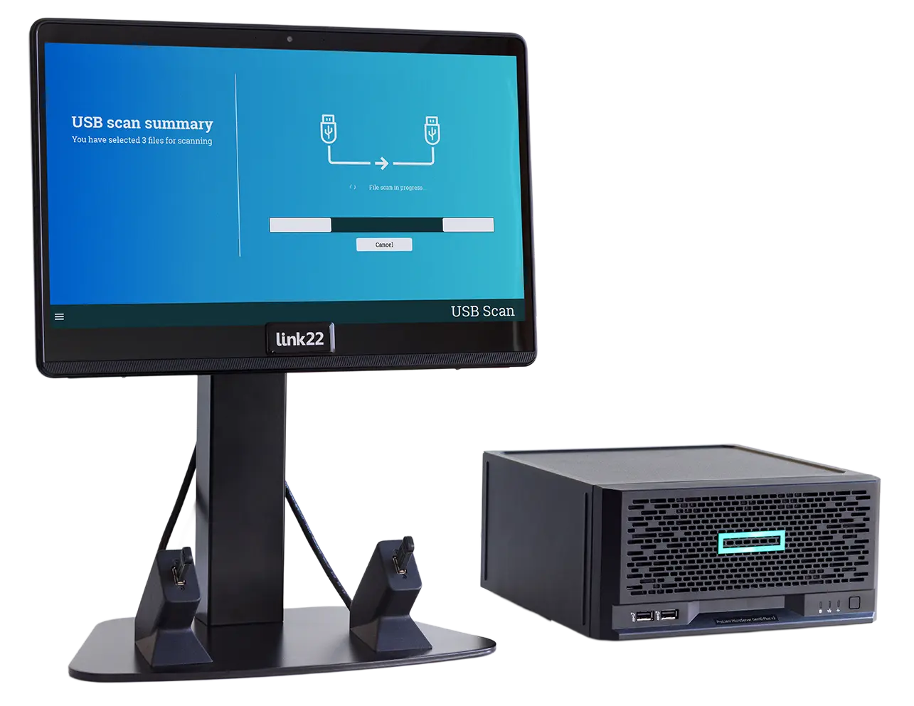 USB scan lösning link22